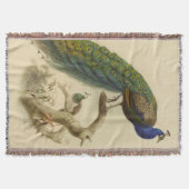  pauw gooi deken (Voorkant)