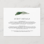 Pauw Houden van | Trouw Gastinfo Bijlagekaart Informatiekaartje (Voorkant)