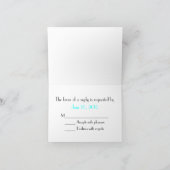 Pauw Huwelijk Responskaart (Binnen)