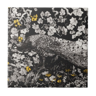  Pauw Illustratie door Theo van Hoytema Tegeltje