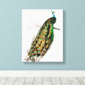 Pauw Illustratie Vintage Kunstprint Canvas Afdruk (Insitu (Houten vloer))