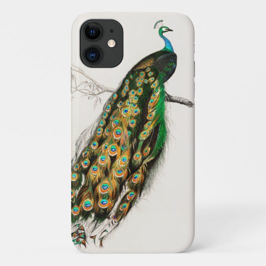 Pauw Illustratie Vintage Kunstprint Case-Mate iPhone Case (Achterkant)