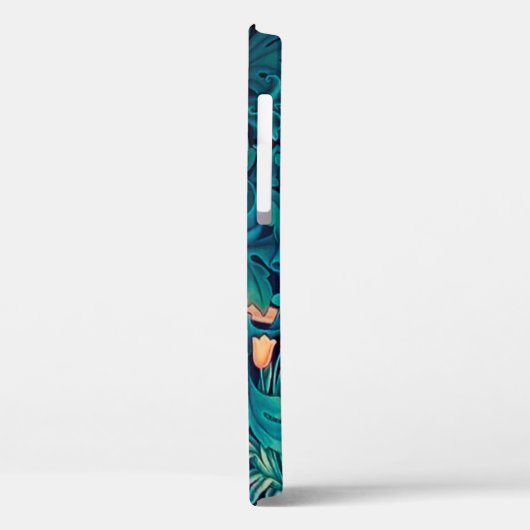 Pauw in het bos, William Morris Case-Mate iPhone Case (Achterkant / Links)