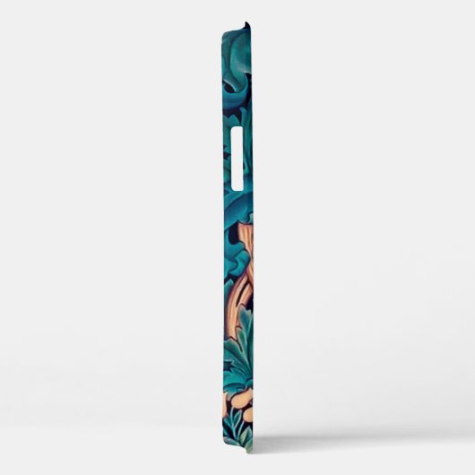 Pauw in het bos, William Morris Case-Mate iPhone Case (Achterkant / Rechts)