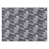 Pauw in Roos Tuin Blauw Patroon Tafelkleed (Voorkant (Horizontaal))