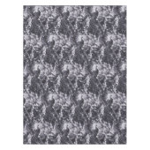 Pauw in Roos Tuin Blauw Patroon Tafelkleed (Voorkant)