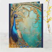 Pauw Kaart (Gele Bloem)