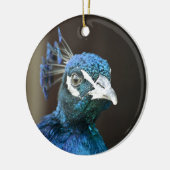 pauw keramisch ornament (Links)