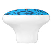 Pauw Keramische Knop (Zijkant)