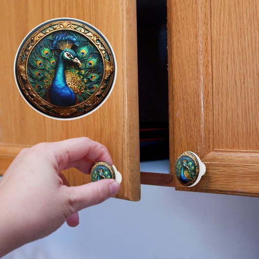 Pauw keramische knop