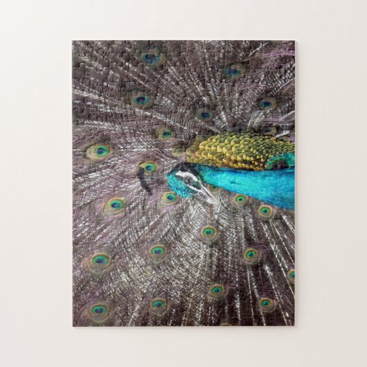 pauw legpuzzel (Verticaal)