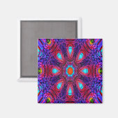 Pauw Mandala.... Magneet (Voorkant / Achterkant)