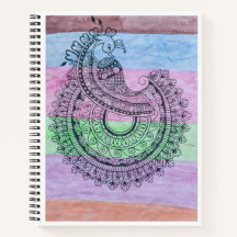Pauw Mandala Spiraal Notitieboek