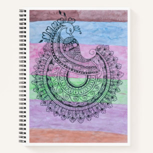 Pauw Mandala Spiraal Notitieboek