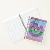 Pauw Mandala Spiraal Notitieboek (Binnen)