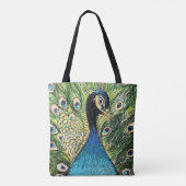 Pauw Mandarijne Eenden Tote Bag (Achterkant)
