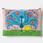 Pauw met Bloemen Etui (Achterkant)