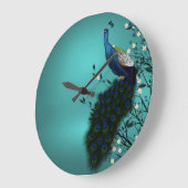 Pauw met Japanse Bloesem Grote Klok (Hoek)