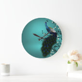 Pauw met Japanse Bloesem Grote Klok (Huis)