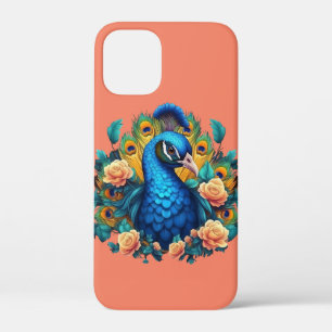 Pauw Met Perzikrozen Case-Mate iPhone Case