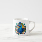 Pauw Met Perzikrozen Espresso Kop (Rechts)
