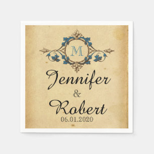 Pauw Monogram Trouwservet Servetten