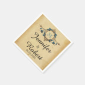 Pauw Monogram Trouwservet Servetten (Hoek)