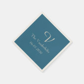 Pauw Monogram Trouwservet Servetten (Hoek)