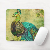  pauw Mousepad Muismat (Met muis)
