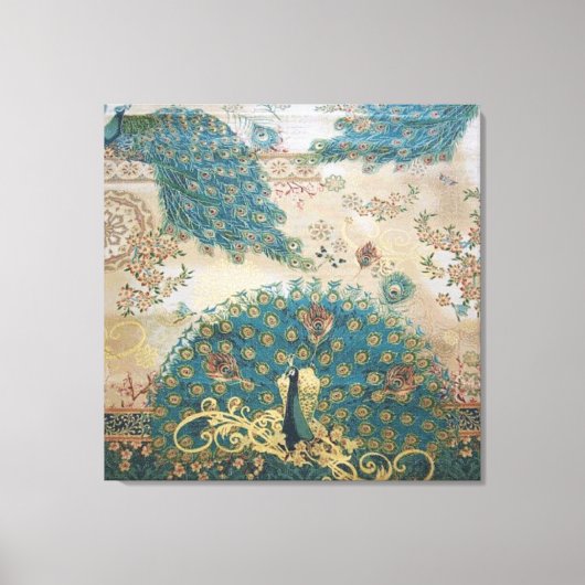 pauw - omwikkeld canvas (Voorkant)