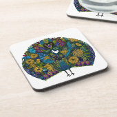 pauw onderzetter (Linkerzijde)