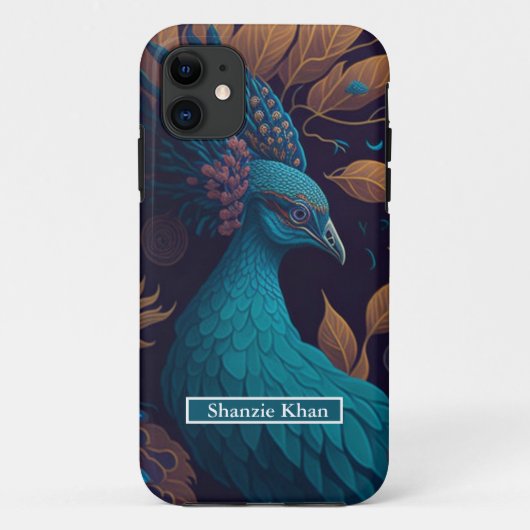  pauw ontwerp Case-Mate iPhone case (Achterkant)