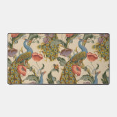  Pauw Patroon Kleurrijke Kunst Bureaumat (Voorkant)