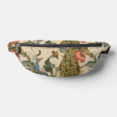 Pauw Patroon Kleurrijke Kunst Heuptasje (Liggend)