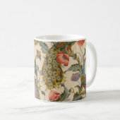  Pauw Patroon Kleurrijke Kunst Koffiemok (Voorkant rechts)