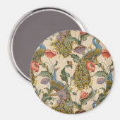  Pauw Patroon Kleurrijke Kunst Magneet (Voorkant / Achterkant)