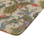 Pauw Patroon Kleurrijke Kunst Snijplank (Hoek)