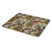 Pauw Patroon Kleurrijke Kunst Snijplank (Hoek)