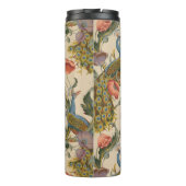  Pauw Patroon Kleurrijke Kunst Thermosbeker (Achterkant)