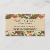  Pauw Patroon Kleurrijke Kunst Visitekaartje (Achterkant)