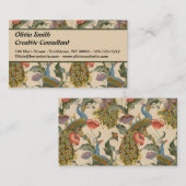  Pauw Patroon Kleurrijke Kunst Visitekaartje (Voorkant / Achterkant)