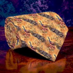 Pauw Patroon Op Maat Gemaakte Herenstropdas Stropdas