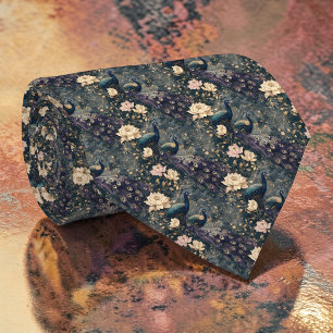 Pauw Patroon Op Maat Gemaakte Herenstropdas Stropdas