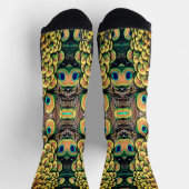 Pauw Pauw Hen Pauwveren Kleurig Spiegel Sokken (Top)