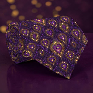 Pauw Pauw Patroon Necktie Knoop Stropdas