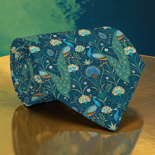 Pauw Pauw Patroon Necktie Knoop Stropdas