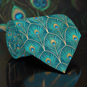 Pauw Pauw Patroon Necktie Knoop Stropdas