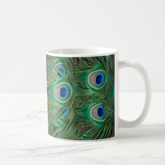 pauw plumage koffiemok (Rechts)
