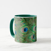 pauw plumage mok (Voorkant links)