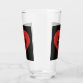 Pauw Print Cat Dog Glas (Rechts)